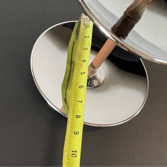 MCM Vintage 2-tiered Tidbit Serving Tray - Picture 5 of 8